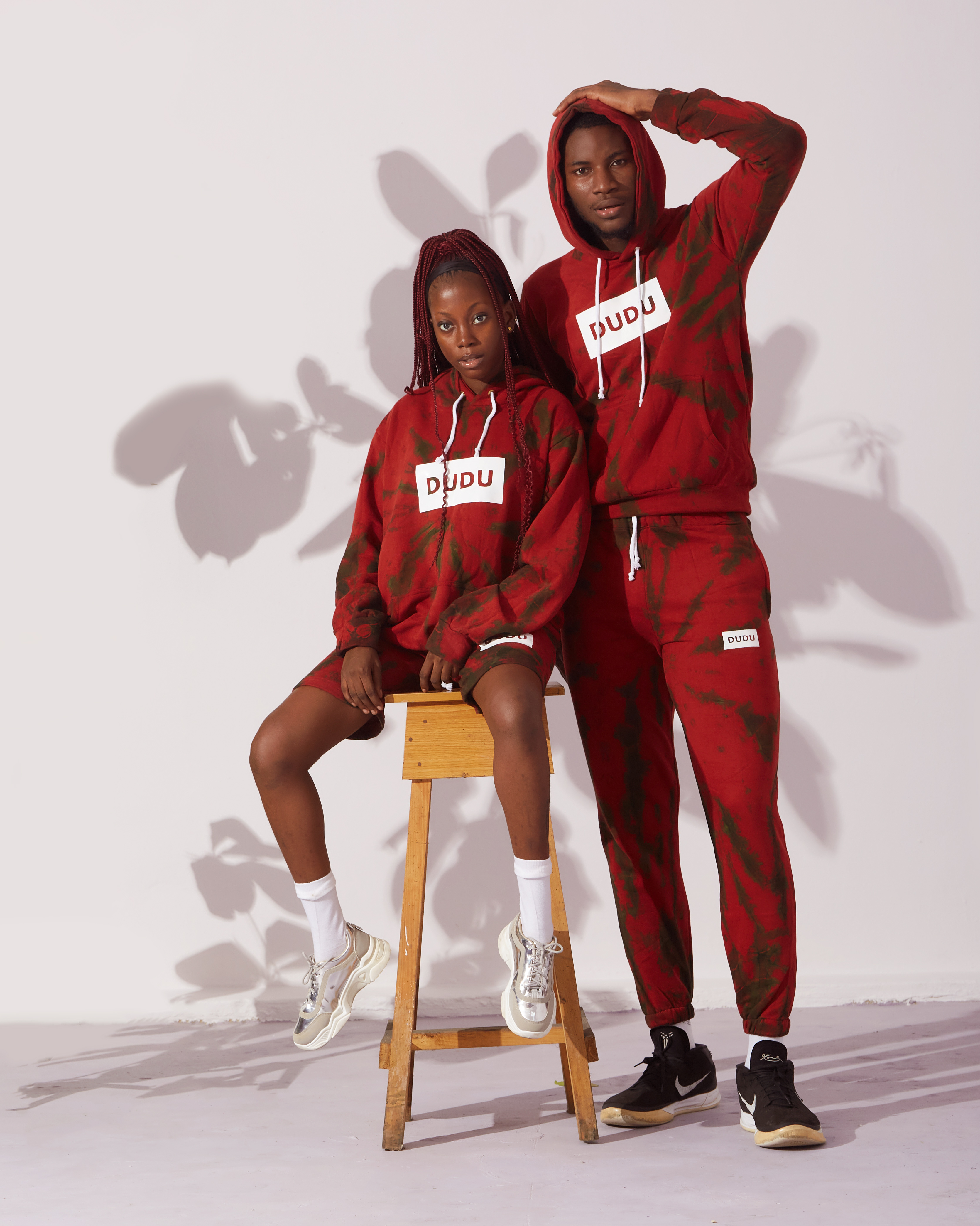 Tie & Dye joggers and hoodie set