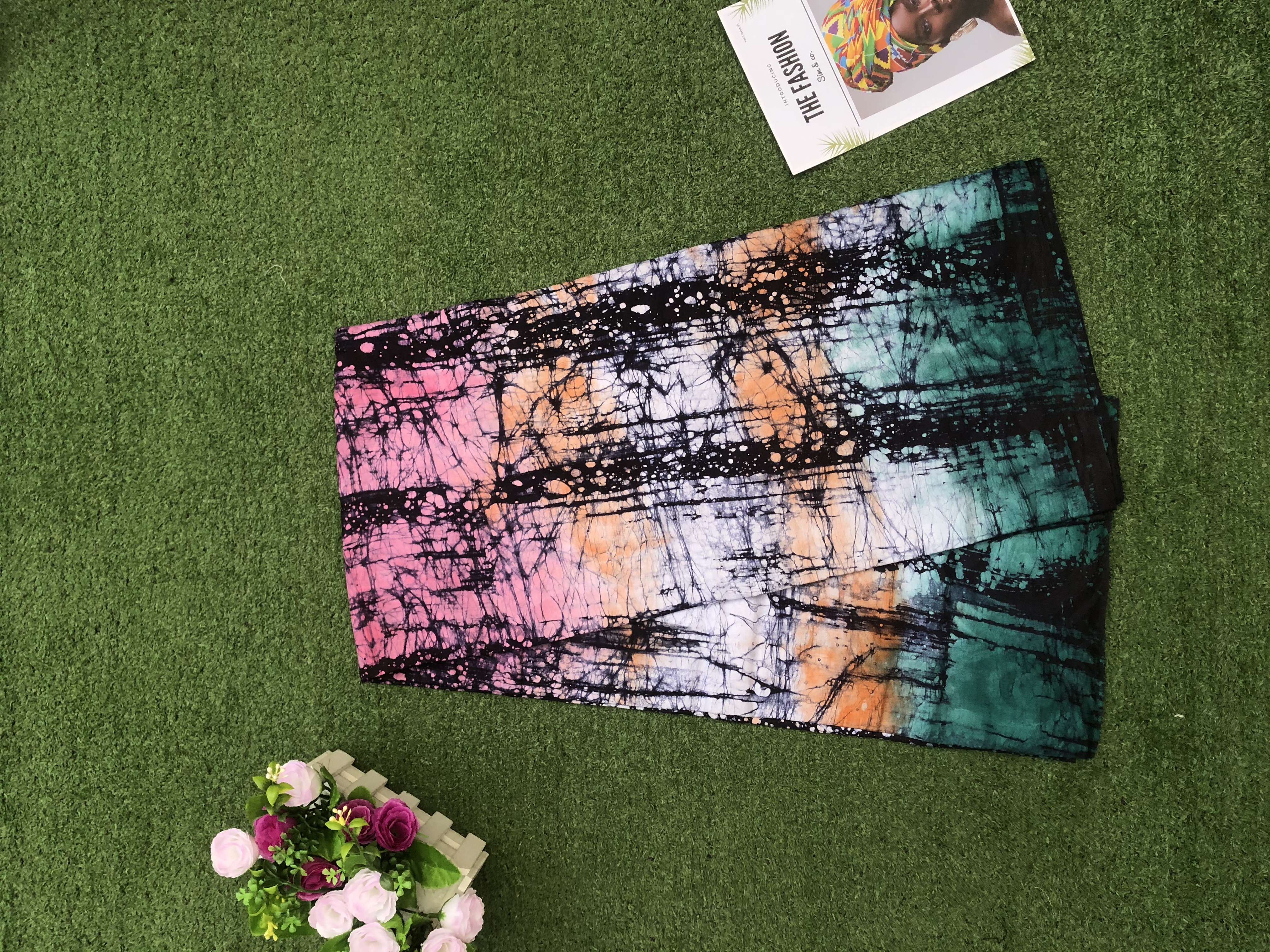 Adire Batik Fabric