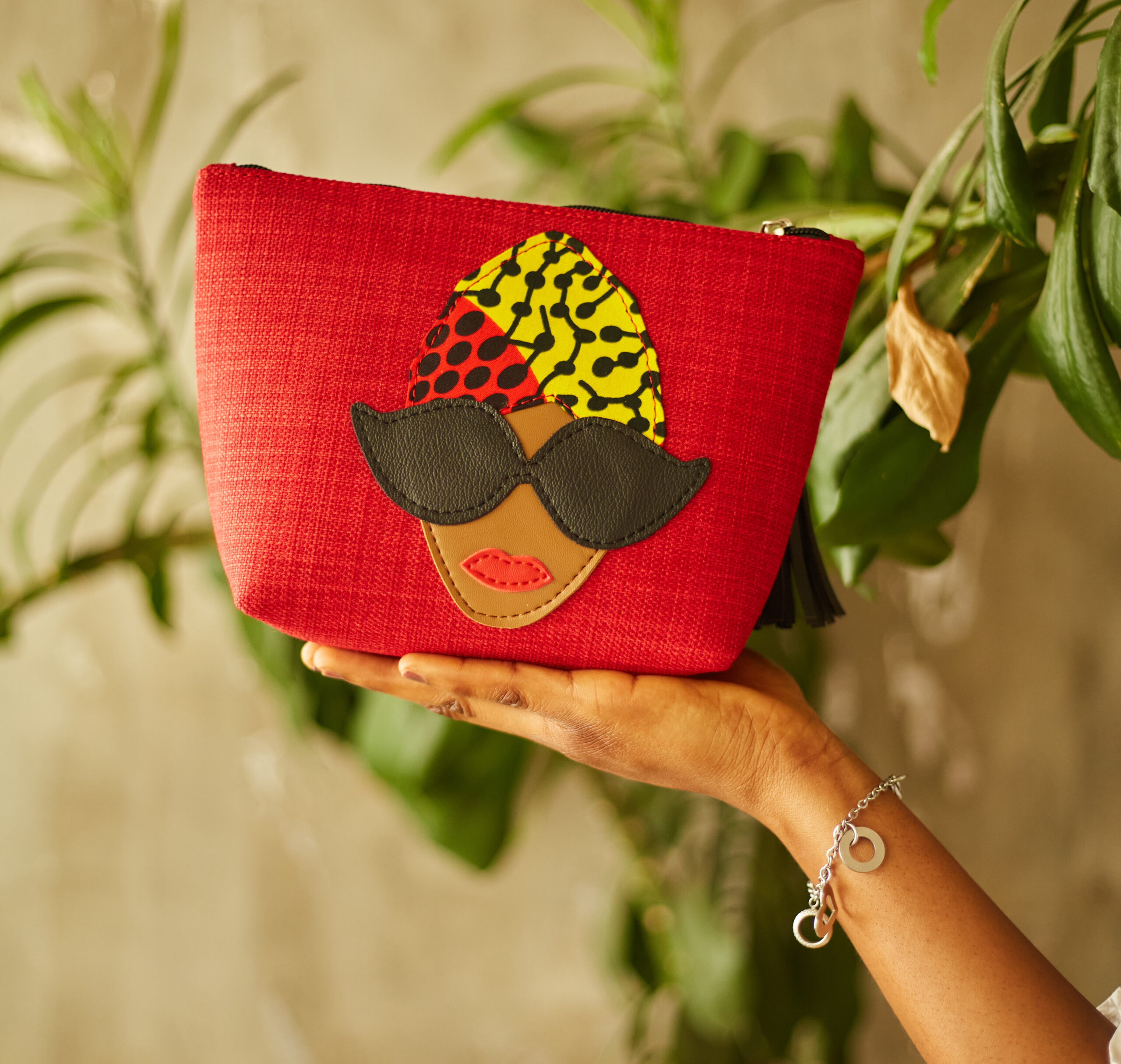 Red Face Purse