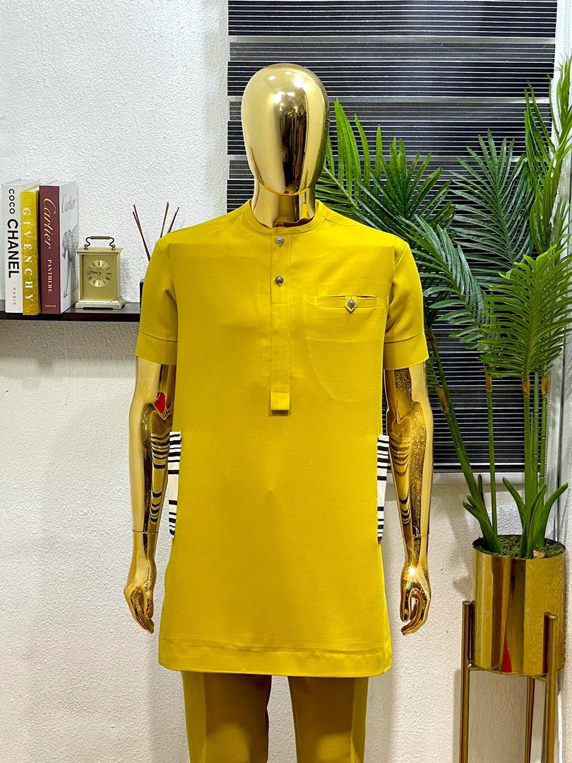 Yellow tunic and pant