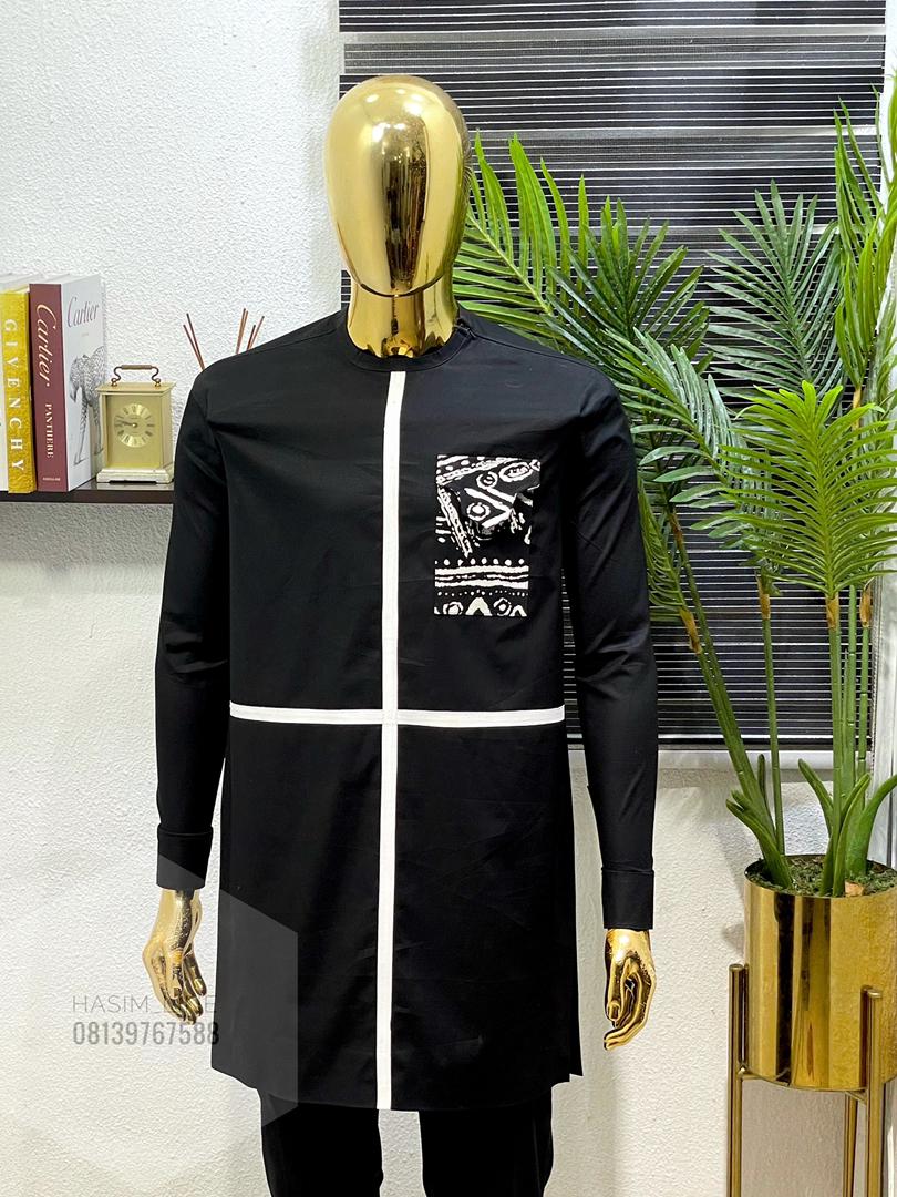 Black tunic and pant