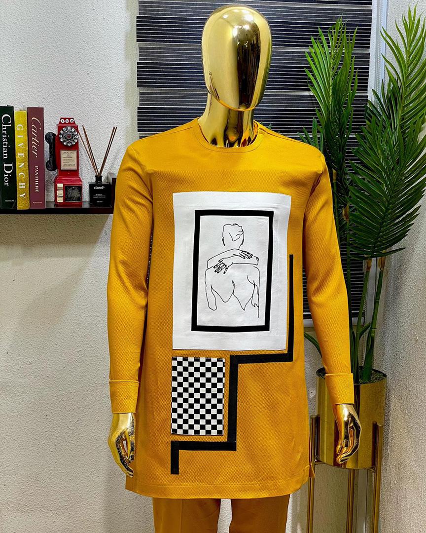 Mustard tunic and pant