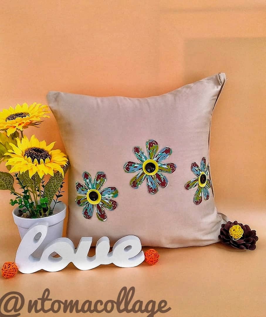 Ankara throw pillow