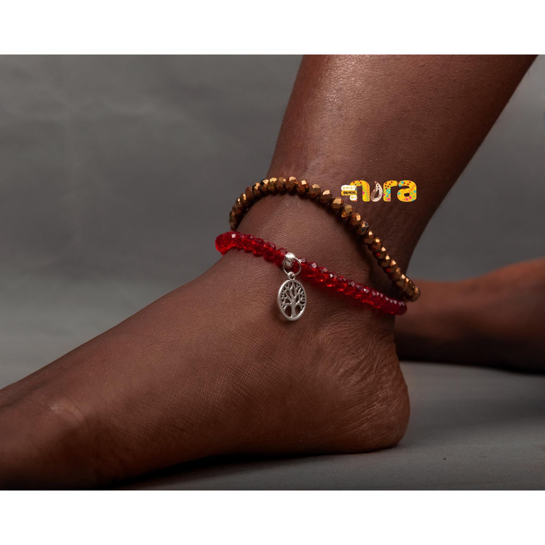DIEZI Bohemia Boho Beads Anklets for Women Vintage Leather Rope Leg Ankle  Anklet Moon Sun Charm